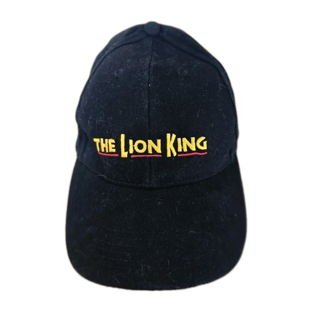 The‎ Lion King Hat Disney Exclusive VIP Embroidered Baseball Cap Black Strapback